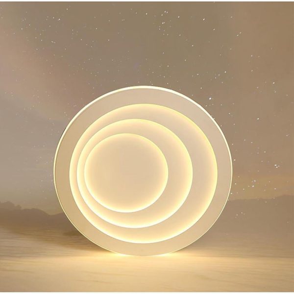 4 Graduated Circles LED Nordic Ceiling Lights Flush Mount Lighting - Image 5