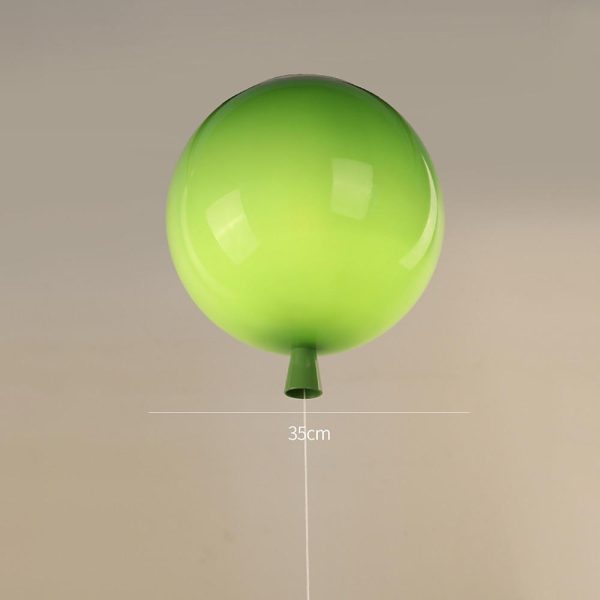 Acrylic Airballoon Shaped LED Novelty Style Flush Mount Lighting Ceiling Light - Image 13