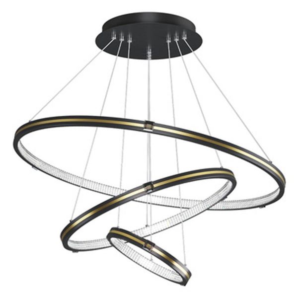 Stylish 3 Rings LED Chandelier - Image 7