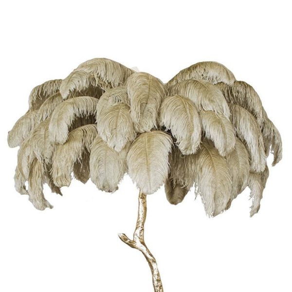 O'Moore Nordic Luxury Unique Ostrich Feather Floor Lamp/Table Lamp - Image 33