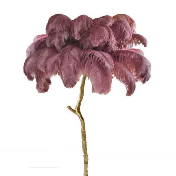 O'Moore Nordic Luxury Unique Ostrich Feather Floor Lamp/Table Lamp - Image 24