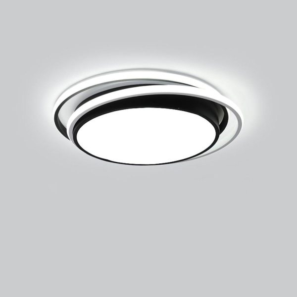 Minimalist Circular Dimmable LED Modern Flush Mount Ceiling Lighting - Image 6