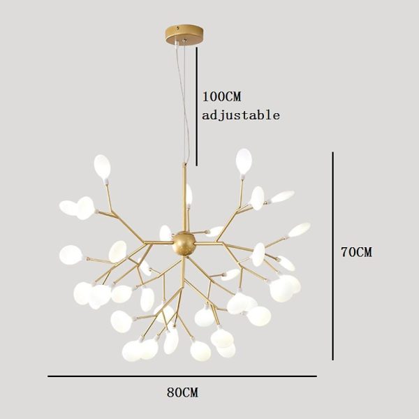 Creative 36 Lights Design LED Modern Chandeliers Pendant Light Ceiling Lamp - Image 5