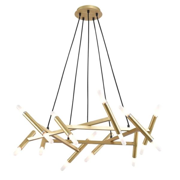 Artistic Modern Industrial Sputnik Chandelier - Image 3