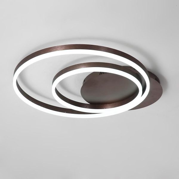 Multi Circles Dimmable LED Modern Flush Mount Ceiling Lights Ceiling Lamp - Image 4