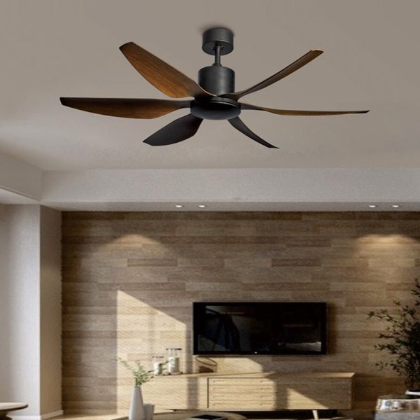 Frequency Conversion 66 Inch Silent Ceiling Fan Lamp 24W Dimming with Remote Control - Image 4