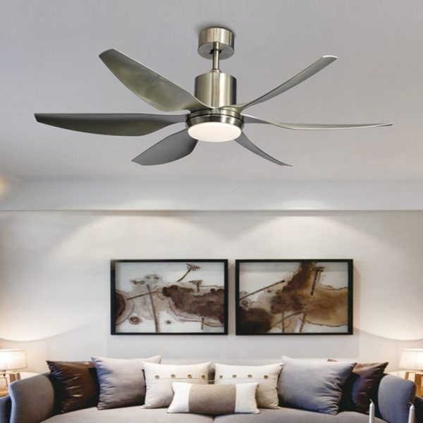 Frequency Conversion 66 Inch Silent Ceiling Fan Lamp 24W Dimming with Remote Control - Image 3