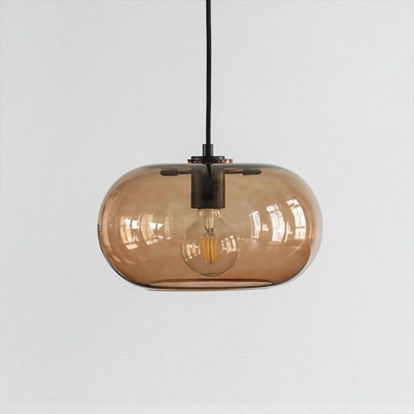Artistic Electroplated Glass LED Nordic Pendant Lighting Island Light - Image 5