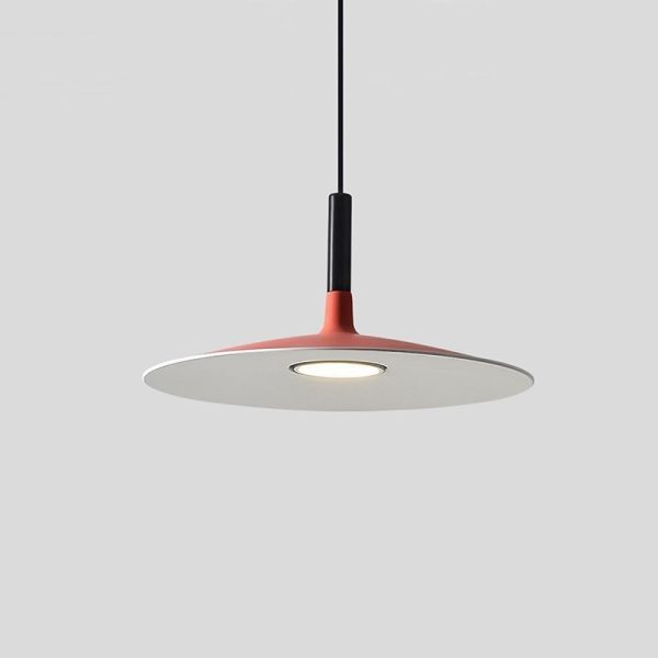 Flat Circular Design Industrial Pendant Lighting Modern Metal Kitchen Lighting Dining Room Lighting Ceiling Light - Image 11