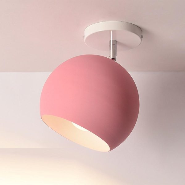 3 Overlapping Ovals LED Ceiling Light Flush Mount Metal Light - Image 3
