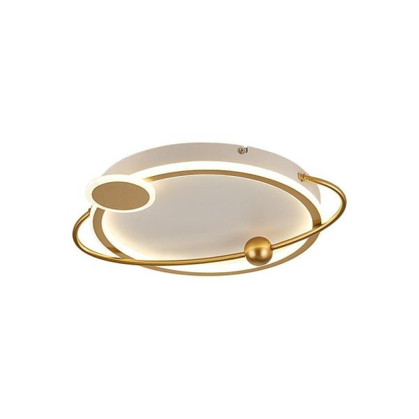 Oval Shaped Bedroom Flush Mount Lighting Unique LED Ceiling Lights - Image 9