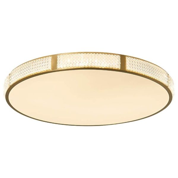 Circular Copper Acrylic LED Nordic Ceiling Lights Flush Mount Lighting - Image 10