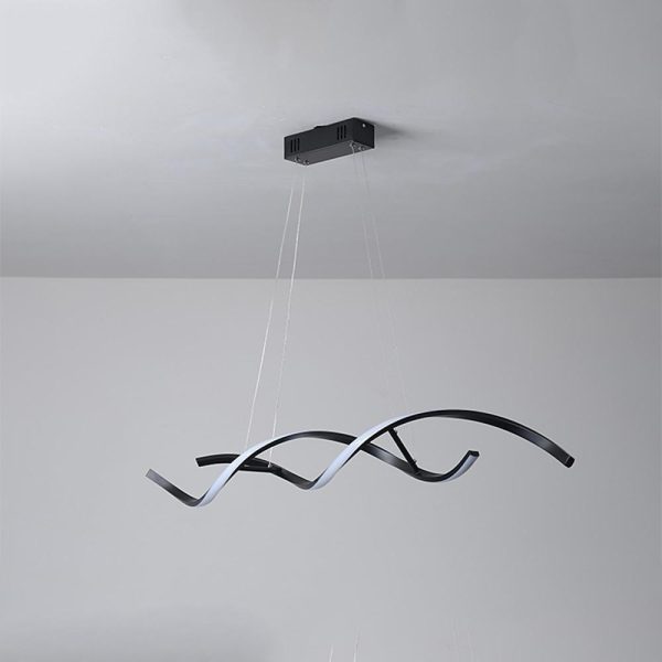 Wave Design Modern Pendant Lighting Minimalist Ceiling Light for Elegant Interiors - Image 8