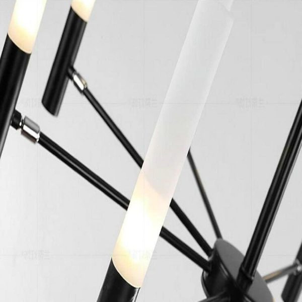 8-light LED Electroplated Modern Chandeliers Ceiling Light Hanging Lights - Image 9