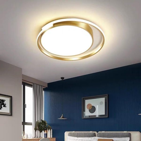 Circular Flush Mount Ceiling Light Minimalist LED Light - Image 2