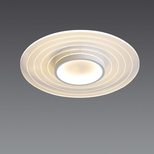 Multiple Circles Dimmable LED Modern Flush Mount Lighting Ceiling Lights - Image 5