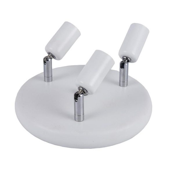 3-Light Industrial Modern Metal Black Flush Mount Ceiling Light for Bedroom - Image 4