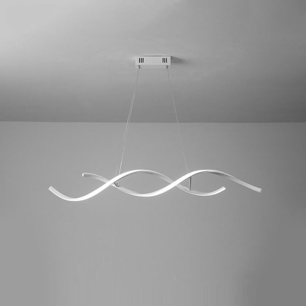 Wave Design Modern Pendant Lighting Minimalist Ceiling Light for Elegant Interiors - Image 6