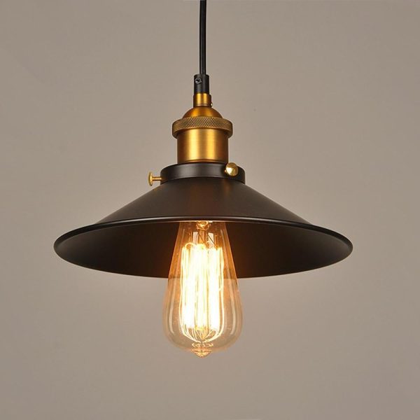 Adjustable Industrial Metal Stylish Cone-Shaped Pendant Lighting - Image 13