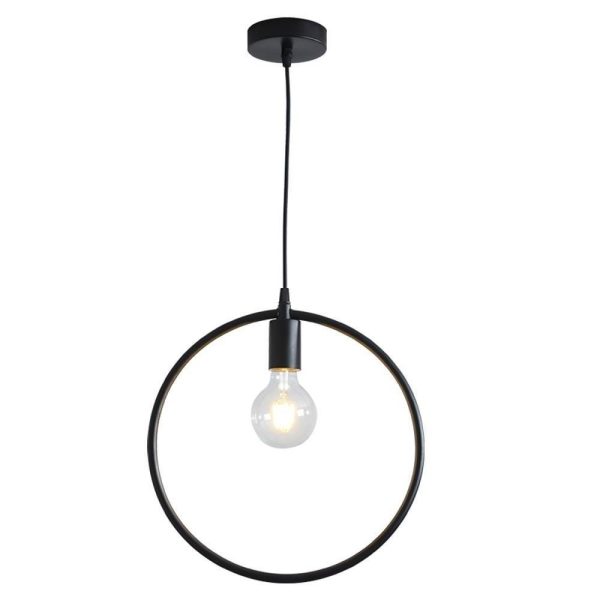 Metal Black and Gold Pendant Light Rounded Square Pendant Lighting - Image 10