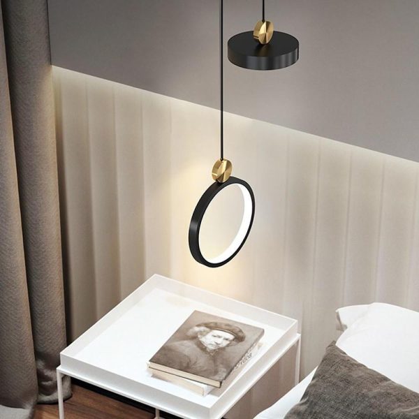 2 Circles LED Modern Pendant Light Island Lights Hanging Ceiling Lights - Image 3
