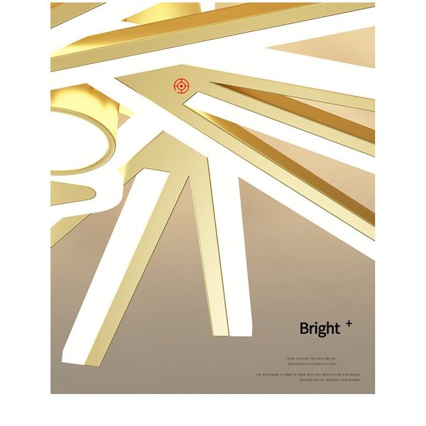 Abstract Tube Flower Shaped LED Nordic Flush Mount Lighting Ceiling Lights - Image 10