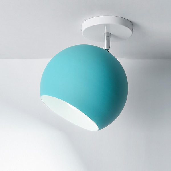 3 Overlapping Ovals LED Ceiling Light Flush Mount Metal Light - Image 4