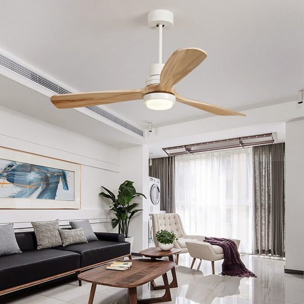 Intelligent Frequency Conversion Dimming Led Ceiling Fan Lamp with Remote Control - Image 4
