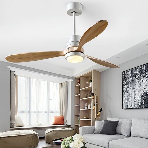 Intelligent Frequency Conversion Dimming Led Ceiling Fan Lamp with Remote Control - Image 5