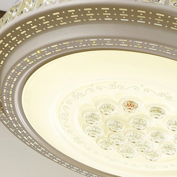 Intelligent Frequency Conversion Dimming LED Ceiling Invisible Fan Chandelier - Image 7