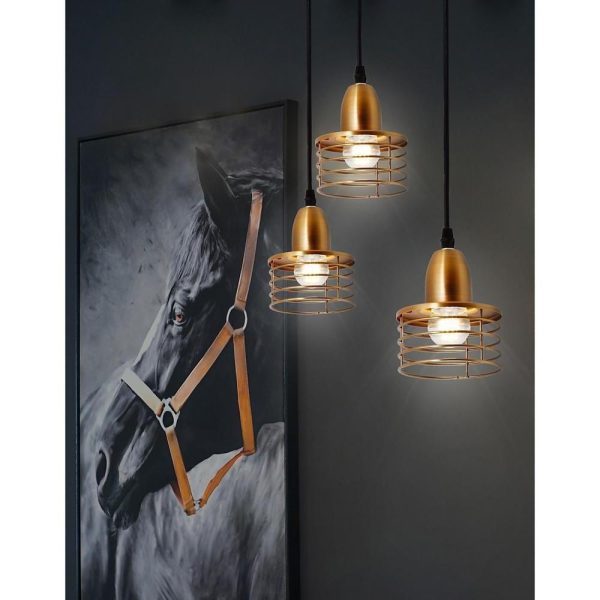 Spring Lampshade Island Kitchen Pendant Lighting Vintage Country Pendant Lighting - Image 2