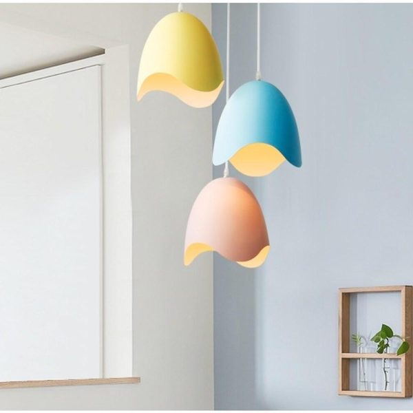 3-light Half Eggshell Shaped LED Modern Pendant Lighting Island Lights - Image 4