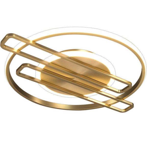 Circular Linear LED Flush Mount Ceiling Light LED Light - Image 2