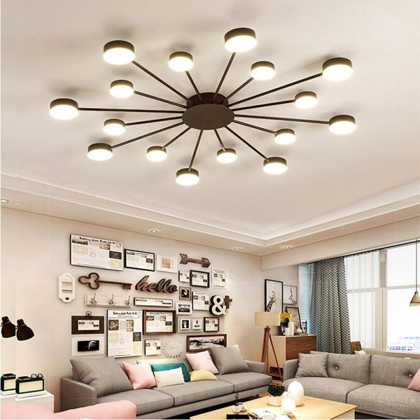 Cluster Flush Mount Kitchen Light Fixtures LED Living Room Ceiling Lights - Image 2
