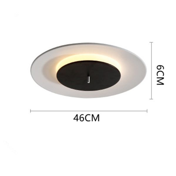 2 Circles LED Modern Flush Mount Lighting Ceiling Lights Hanging Light - Image 8