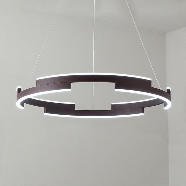 Geometrical Circular LED Modern Chandeliers Kitchen Island Lighting - Image 6