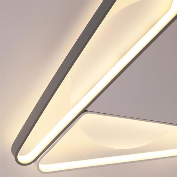 Geometric Design LED Modern Ceiling Lights Flush Mount Ceiling Lamp - Image 14