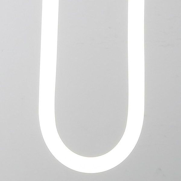 Rounded Rectangle LED Modern Island Lights Hanging Lamp Pendant Light - Image 6