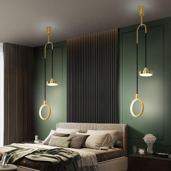 2 Circles LED Modern Pendant Light Island Lights Hanging Ceiling Lights - Image 6