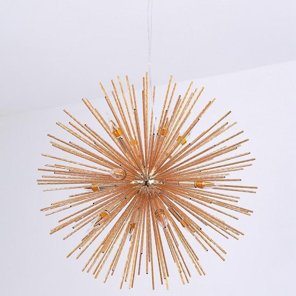 Unique Globe Design LED Electroplated Metal Modern Pendant Lighting - Image 6