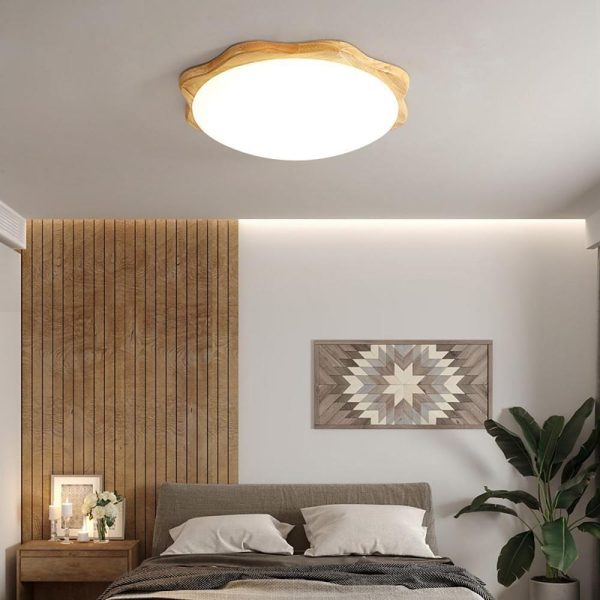 Circles Waves Minimalist Flush Mount Light LED Living Room Ceiling Lights - Image 5