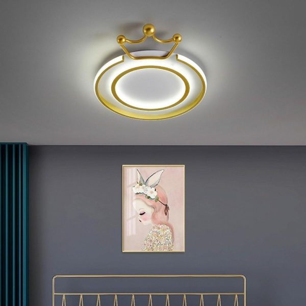 Circle Crown LED Flush Mount Ceiling Lights Regal Lights - Image 2
