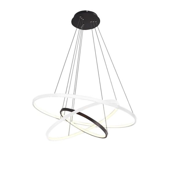 Adjustable Circles LED Dimmable with Remote Modern Chandeliers Pendant Light - Image 13