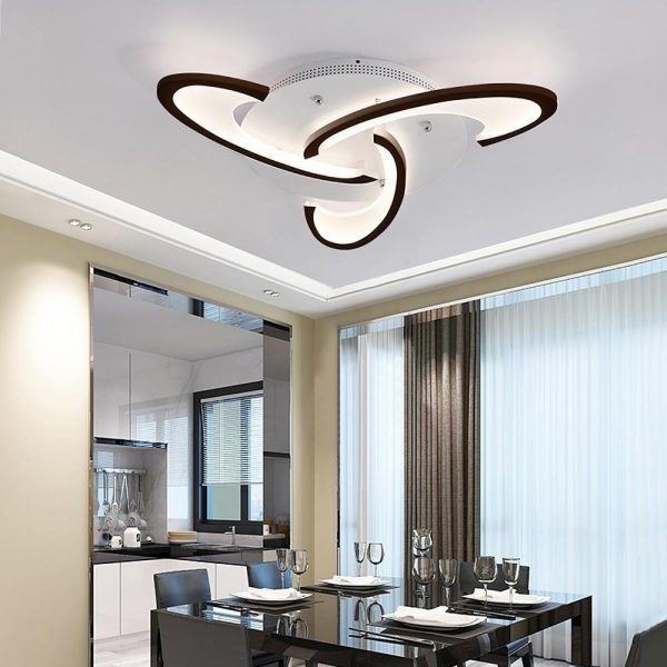Artistic Flush Mount Ceiling Lights Geometric Acrylic LED Lights - Image 3