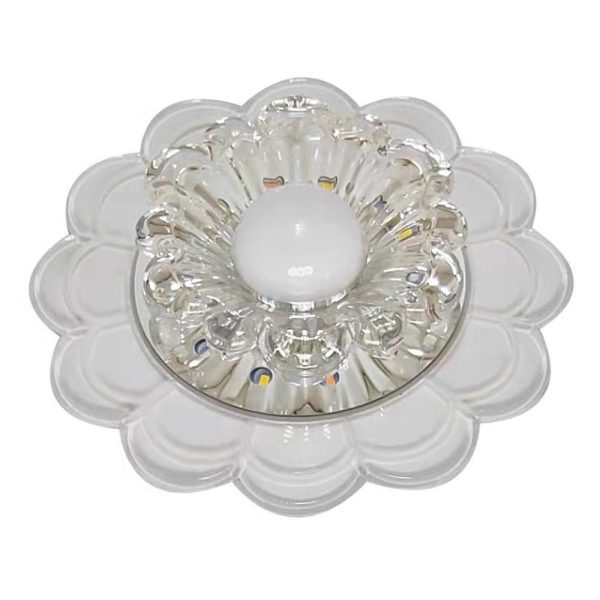 Flower Effect Entryway Lighting Crystal Metal LED Flush Mount Ceiling Light for Baby Kids - Image 6