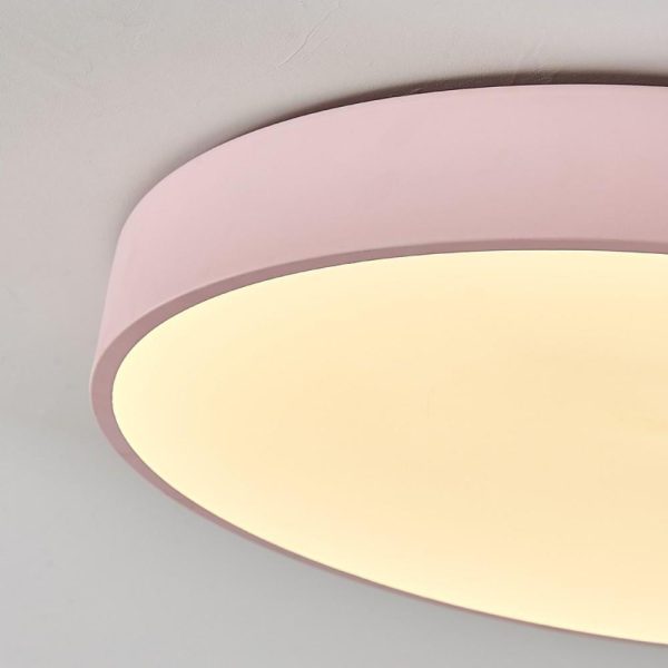 Ultra-thin Round LED Modern Ceiling Lights Flush Mount Lighting - Image 14