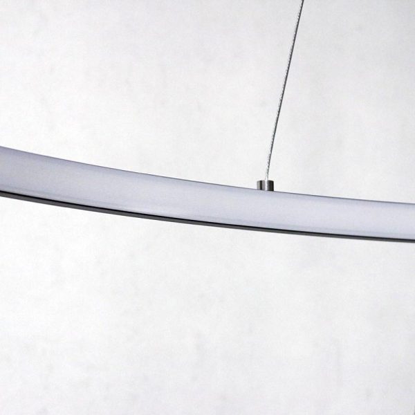 Adjustable Interweaved Ring Dimmable LED Modern Chandeliers Pendant Light - Image 10