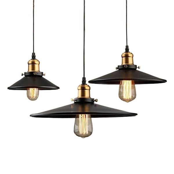 Adjustable Industrial Metal Stylish Cone-Shaped Pendant Lighting - Image 15