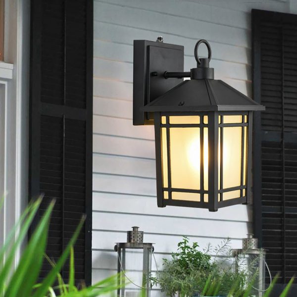 LED Outdoor Induction Exterior Wall Light Waterproof Wall Light with Light Sensing - Image 5