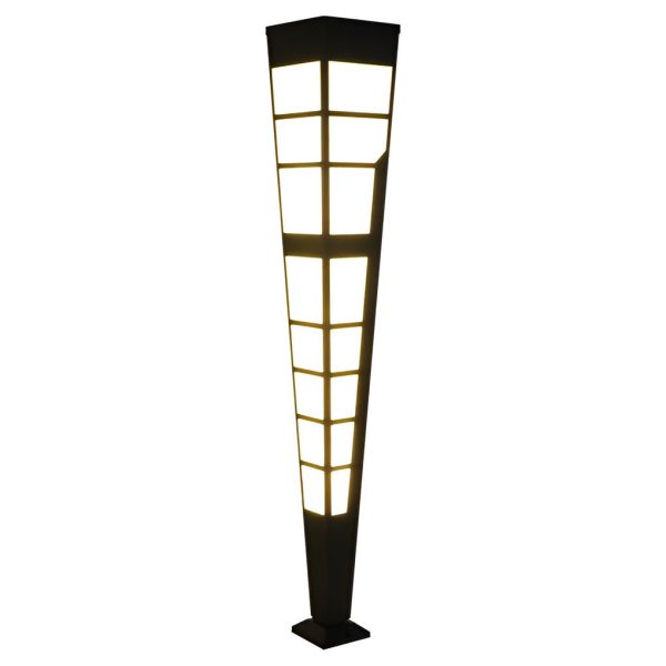 LED Outdoor Post Lights Garden Lights Outside Lights Geometric Shaped  Patio Lights - Image 8